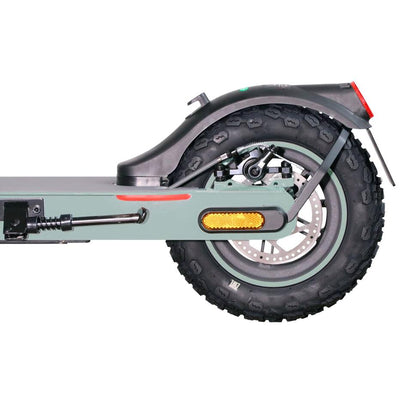 Trottinette électrique ZWheel ZFox Plus Laki, 600W,  30km, vert pliable