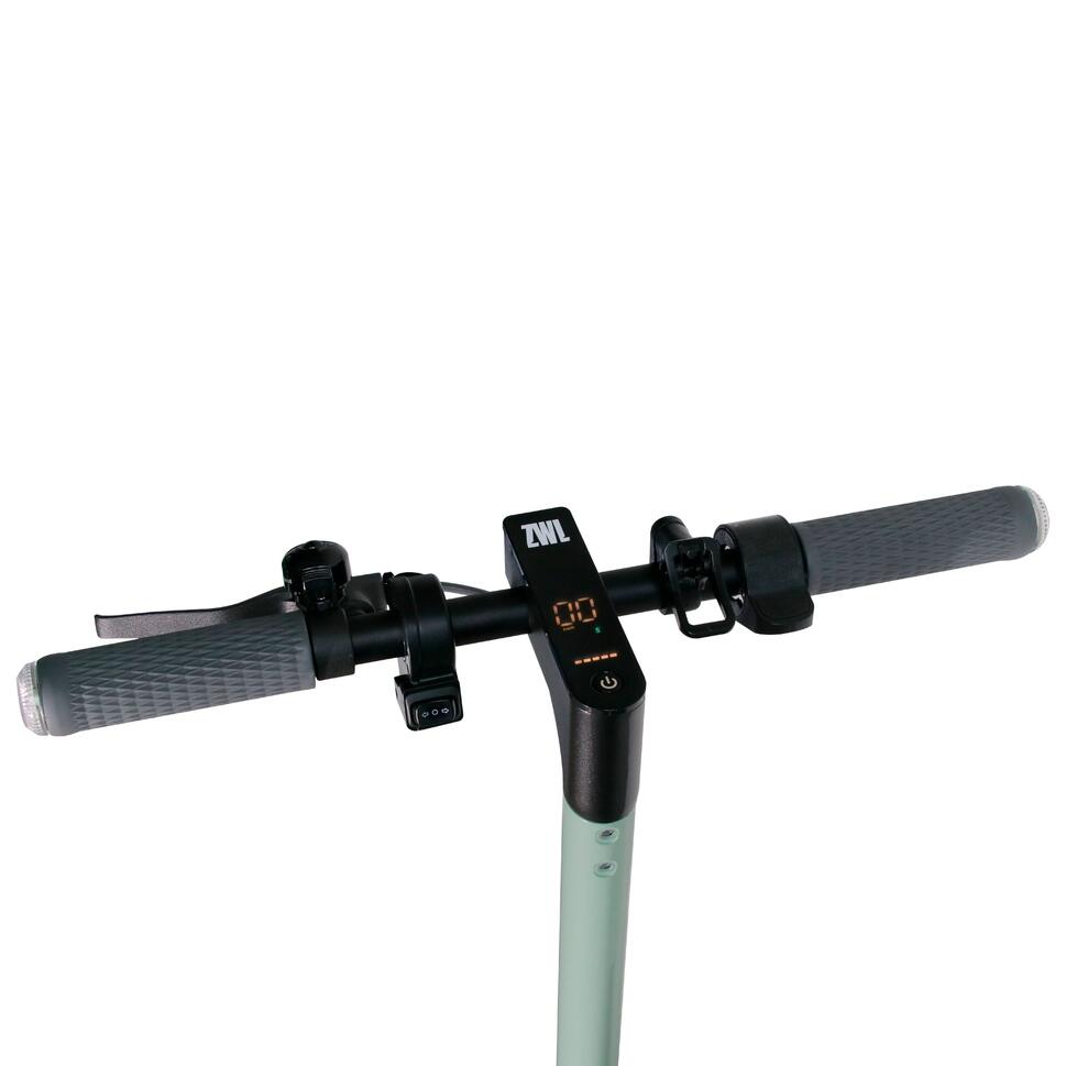 Trottinette électrique ZWheel ZFox Plus Laki, 600W,  30km, vert pliable