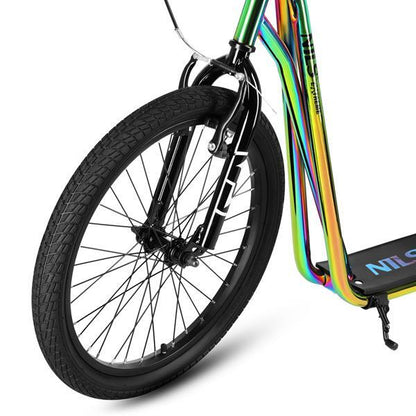 Trottinette à pousser avec roues gonflables NILS Extreme WH10212 pliable