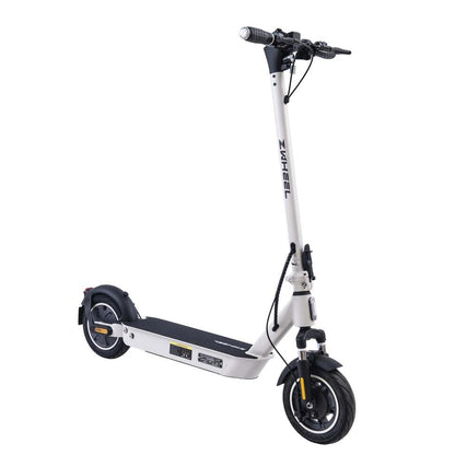 Trottinette électrique ZWheel ZFox 15Ah Max Artic, 50km, blanc pliable