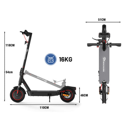 Trottinette Électrique Homologuée-Moteur 400W, Pliable-EV10KP ABE