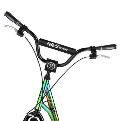 Trottinette à pousser avec roues gonflables NILS Extreme WH10212 pliable
