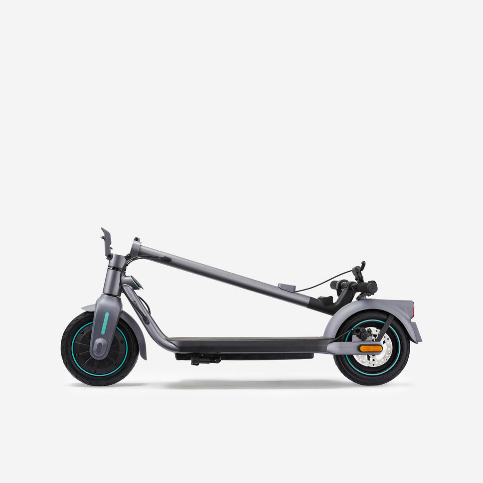 Trottinette électrique SD500E gris vert  roues Tubeless